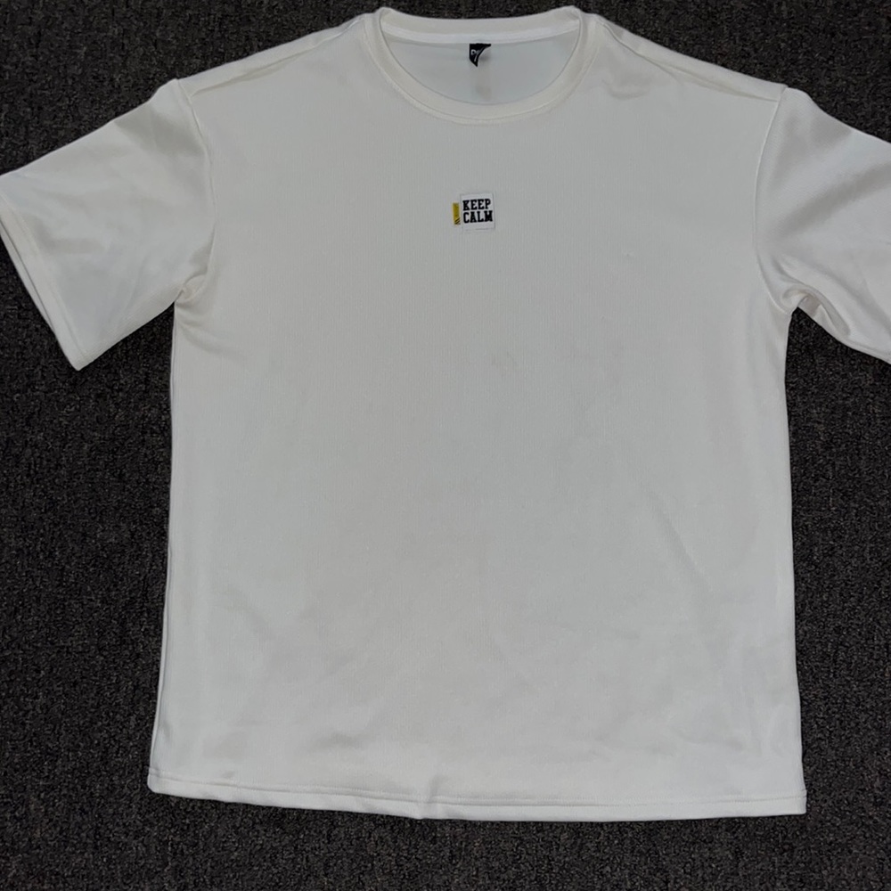 White oversized shirt